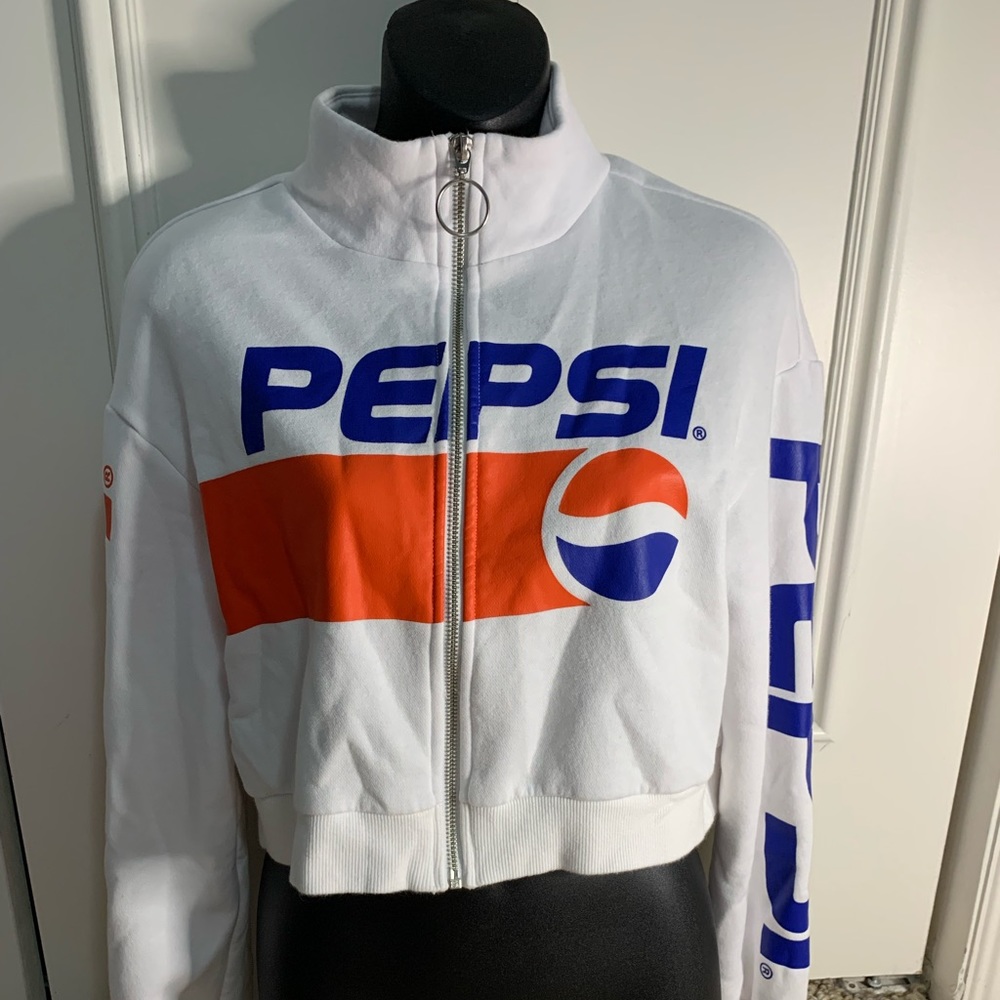 PEPSI Size XS Cropped Jacket. Preloved